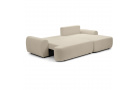 Rohová pohovka OLIVER s funkcí spaní a s výběrem potahu