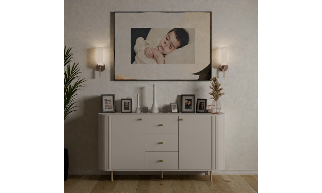 Designová komoda Ariel 1, písková