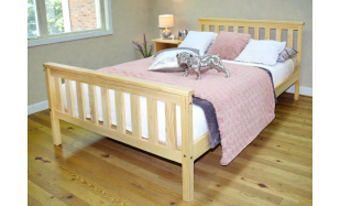 Postel z masivu Siena 160x200cm, borovice (přírodní)