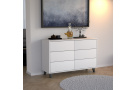 Komoda se 6 zásuvkami HOME