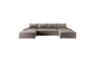 Rohová pohovka s funkcí spaní COSTA U s výběrem potahu