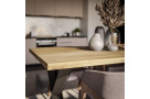 Luxusní jídelní stůl Merta 180x100cm, masiv 