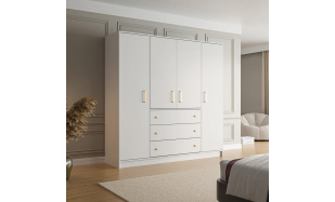 Skříň RILO se 4 dveřmi a 3 zásuvkami