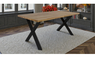 Luxusní jídelní stůl Merta 180x100cm, masiv 