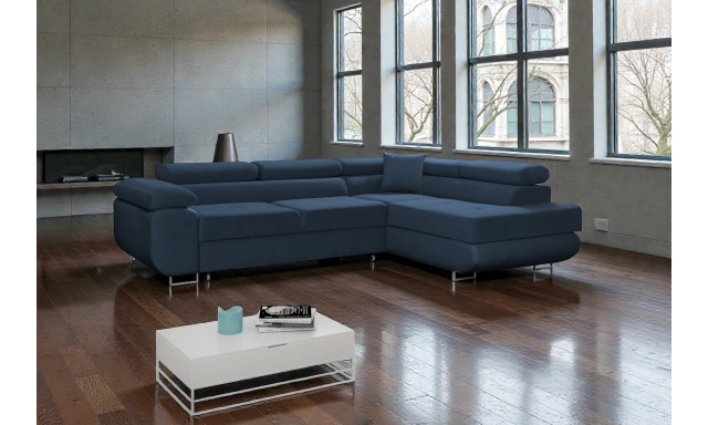 Oblíbená rohová sedačka Tropico s rozkladem, Monolith 77