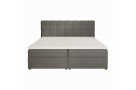 Dvoulůžková postel s úložným prostorem TOPIQ s výběrem velikosti a potahu!