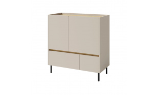 Komoda se 2 zásuvkami a 2 dvířky LICO