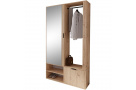 Šatní skříň se zrcadlem a botníkem LIMO