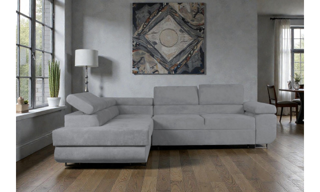 Oblíbená rohová sedačka Tropico s rozkladem, Neve 85