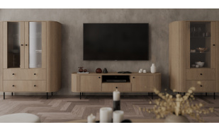 Designový bytový nábytek Ariel D, dub cremona  