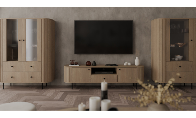 Designový bytový nábytek Ariel D, dub cremona  