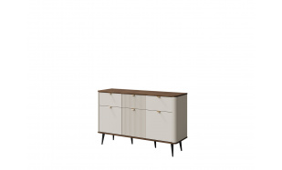 Komoda Alexis 10, ořech/kašmír