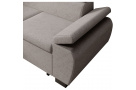 Rohová pohovka s funkcí spaní  a s výběrem potahu COCO