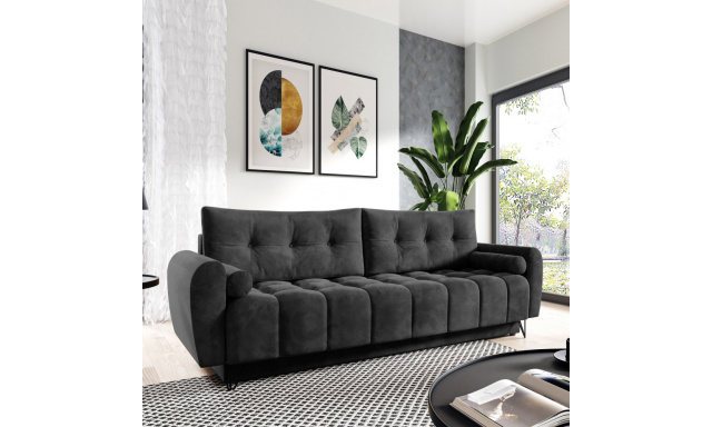 3místná pohovka s funkcí spaní MALAGA s výběrem barvy