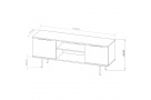 TV stolek se 2 dvířky PARINI