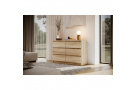 Komoda se šesti zásuvkami LINDA s výběrem dekoru