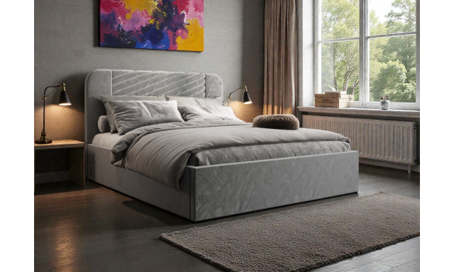 Kvalitní manželská postel Trango 200x200cm, Magic velvet 2241