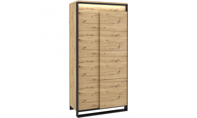 Šatní skříň bez zrcadla QUANT 95 cm