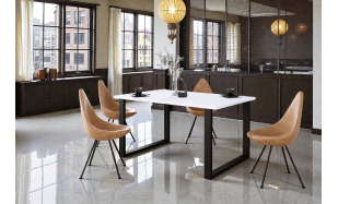 Moderní  jídelní stůl Amigo 185x90cm, bílý