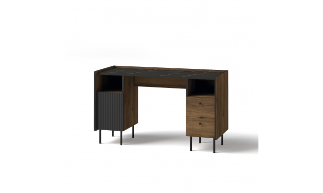 Psací stůl s 1 dvířky a 2 zásuvkami PIANO