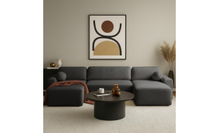 Rohová pohovka s funkcí spaní NOEL U s výběrem barvy