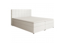 Dvoulůžková postel s úložným prostorem TOPIQ s výběrem velikosti a potahu!