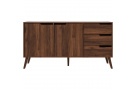 Komoda se 3 zásuvkami a 2 dvířky NOREL