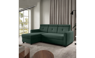 Rohová pohovka s funkcí spaní MILANO a s výběrem barvy