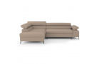 Rohová pohovka s funkcí spaní a s výběrem potahu MELLOW