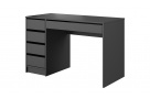 Moderní PC stůl Moscon, šedý 