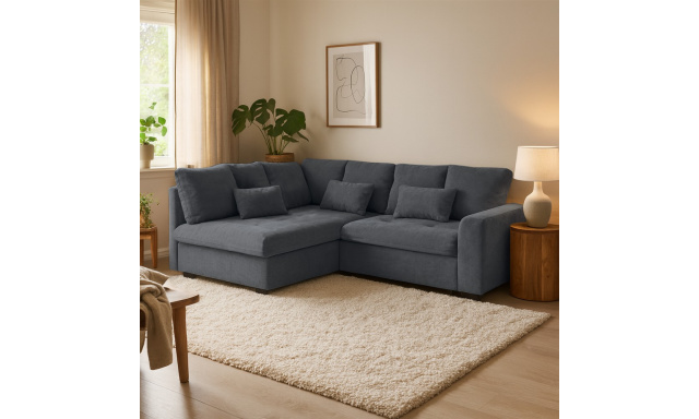 Rohová pohovka s funkcí spaní RAMO 