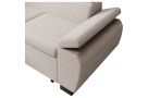 Rohová pohovka s funkcí spaní  a s výběrem potahu COCO