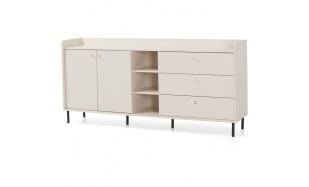 Komoda se 3 zásuvkami a 2 dvířky GLORIA