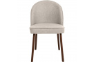 Čalouněná židle LUNA s dřevěnými nohami