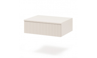 Závěsný noční stolek s 1 zásuvkou SOFT