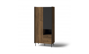 Skříň se 2 dveřmi a 2 zásuvkami PIANO