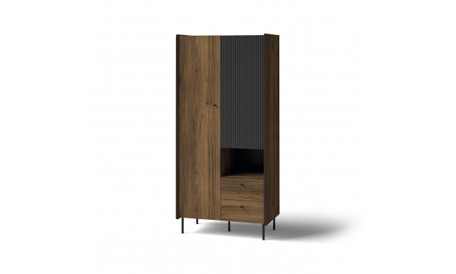 Skříň se 2 dveřmi a 2 zásuvkami PIANO