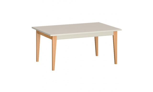 Konferenční stolek s dřevěnými nohami CHARLOTT