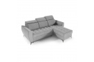 Rohová pohovka s funkcí spaní AURORA I s výběrem barvy
