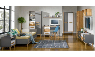 Nábytek do studentského pokoje Stero sestava C