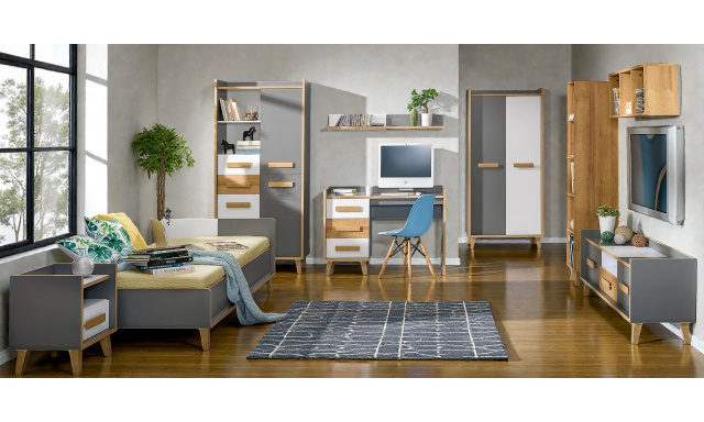 Nábytek do studentského pokoje Stero sestava C