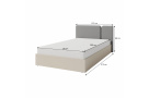 Postel 90/100x200 s boxem LICO