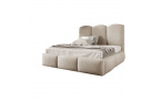Manželská postel s úložným boxem a rámem BERO (s výběrem rozměru a potahu)