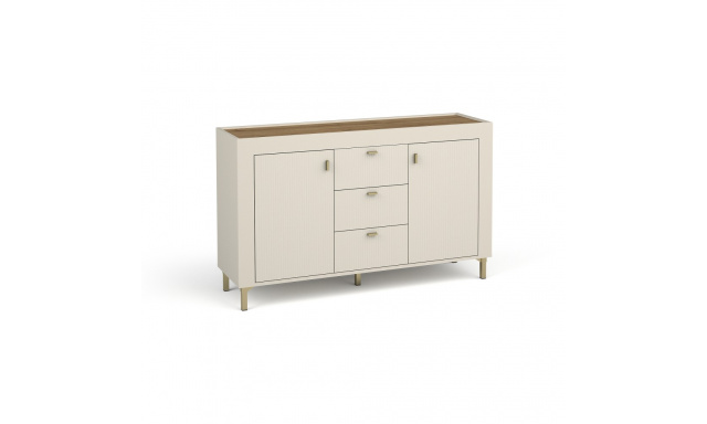 Komoda se 2 dvířky a 3 zásuvkami MONTA