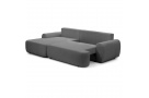 Rohová pohovka OLIVER s funkcí spaní a s výběrem potahu