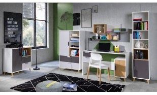 Studentský pokoj Beluga (vzorová sestava F)