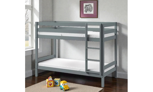 Poschodová postel Adam, šedá 