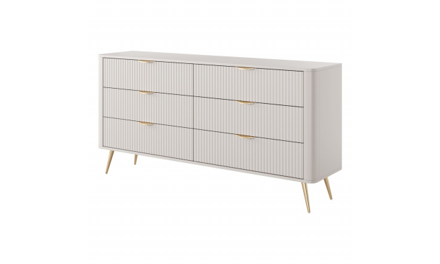 Komoda Bingo 3, béžová