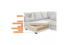 Rohová pohovka s funkcí spaní RAMO 