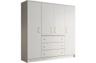 Skříň RILO se 4 dveřmi a 3 zásuvkami
